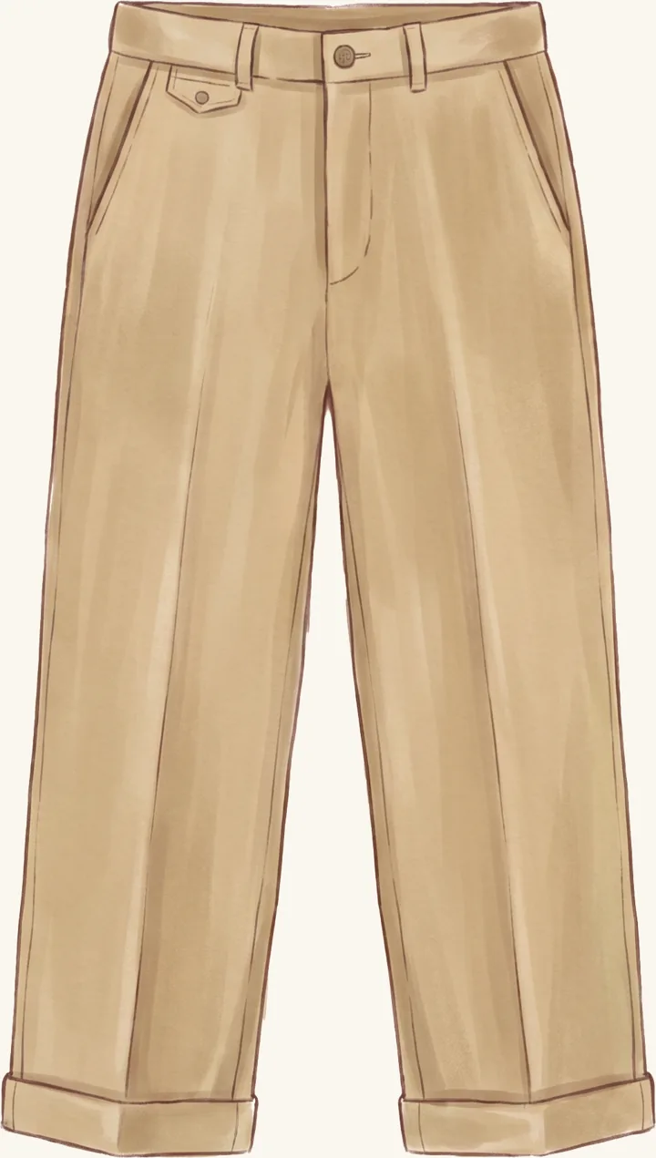 Military Chinos, 1945, drawn by Khun Peh